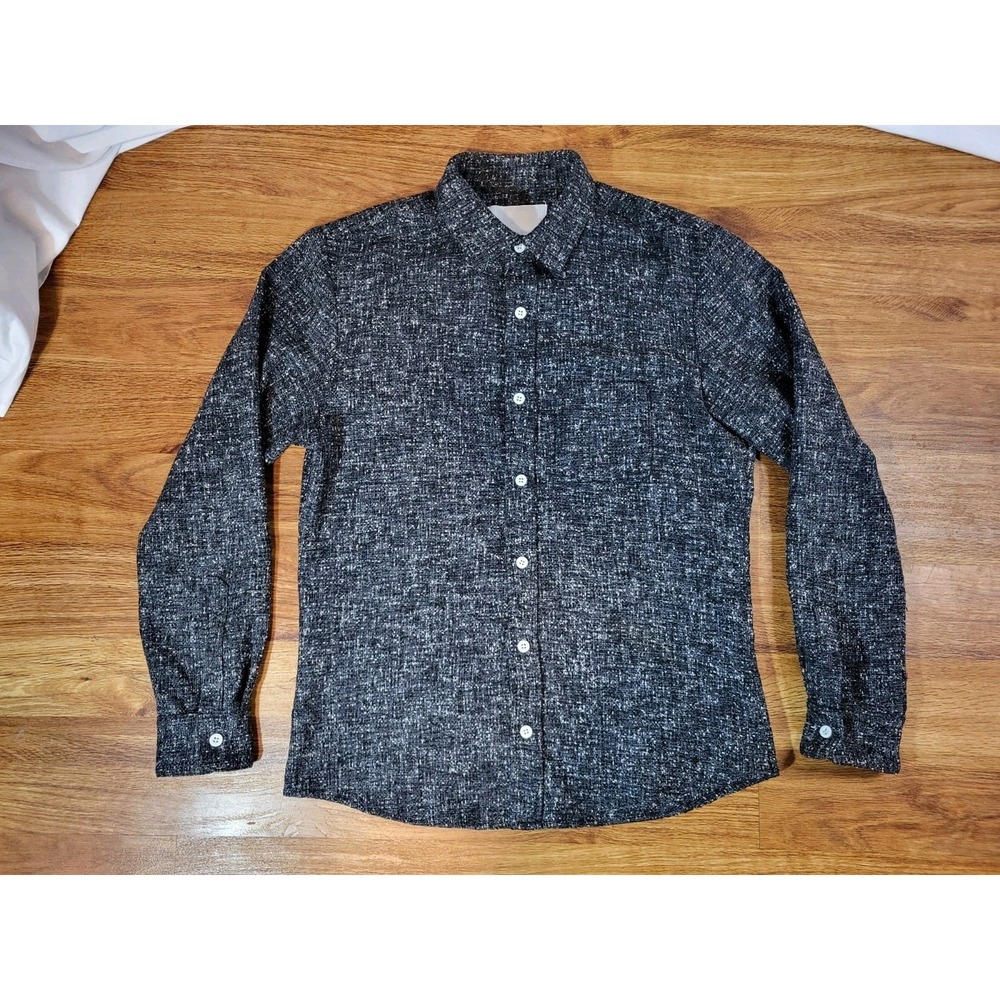 Ferris Size Large‎ 100% Cotton Button Down Shirt